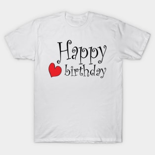 Happy Birthday T-Shirt